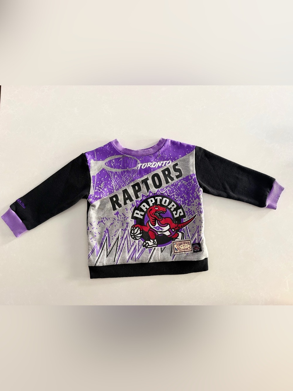 Toronto Raptors Toddler Mitchell & Ness Crewneck • Size 4T